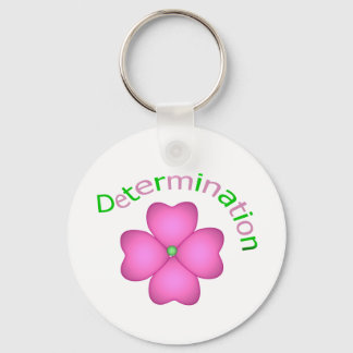 Llavero Determinación Inspiradora de flores