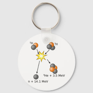 Llavero Deuterium Tritium Fusion