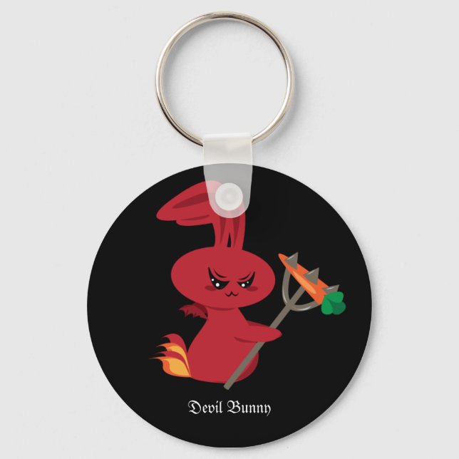 Llavero Devil Bunny (Anverso)