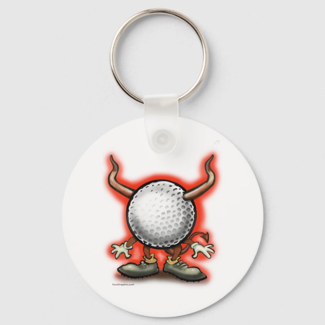 Llavero Devil de Golf (Anverso)
