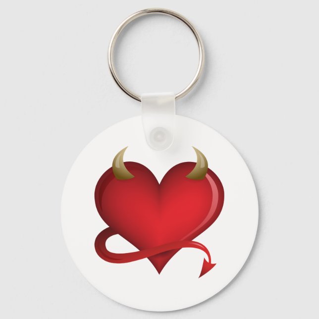 Llavero Devil Heart (Anverso)