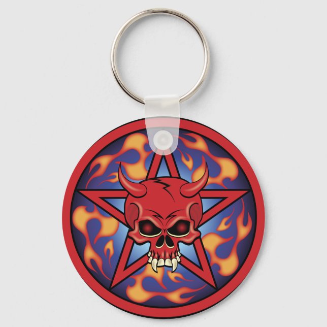 Llavero Devil Skull (Anverso)
