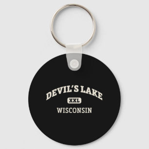Llavero Devil's Lake College Style Rock Climbing Area Desi