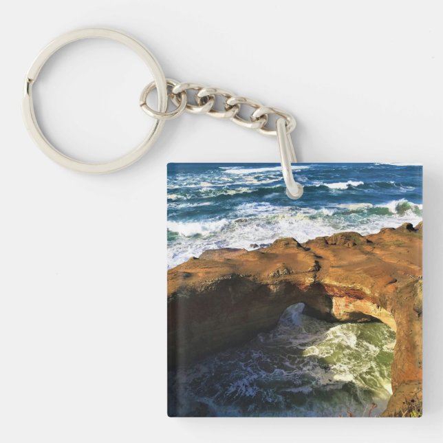 Llavero Devil's Punchbowl, Newport, Oregon (Frente)