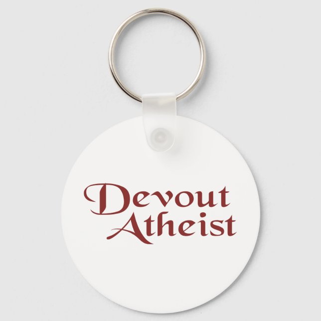 Llavero Devout Atheist (Anverso)