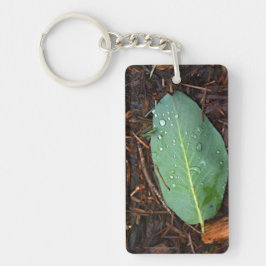Llavero Dew Dappling Leaf