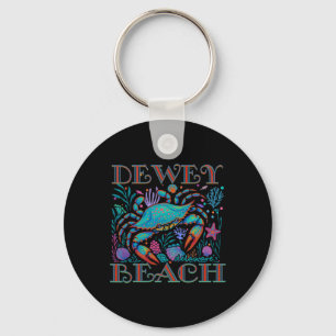Llavero Dewey Beach Delaware Cangrejo Azul Verano Playa Va