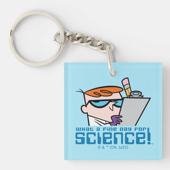 Llavero Dexter - What A Fine Day For Science! (Frente)