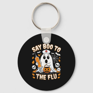 Llavero Di Boo Al Diseño De La Enfermera Flu Ghost