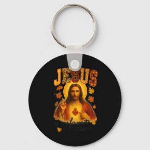 Llavero Día de Acción de Gracias Hugvyn Jesús Es Mi Estaci