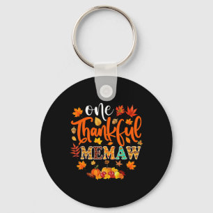 Llavero Día de Acción de Gracias Memaw Fun Fall otoño Día