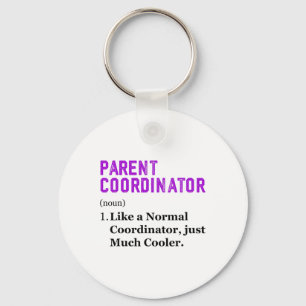 Llavero Día de Agradecimiento para el Coordinador de Padre