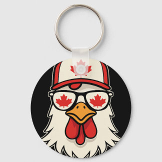 Llavero Día de Canadá Bandera canadiense Hoja de arce Poll