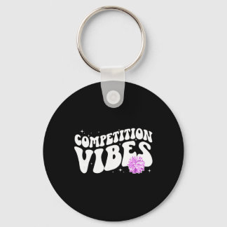 Llavero Día de Competencia de Animadoras Vibes Día de Comp