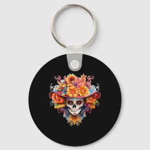 Llavero Día De Cóstuma De Los Muertos H