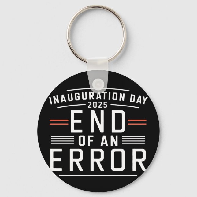 Llavero Día De Inauguración 2025 Fin De Un Error - El Perf (Anverso)