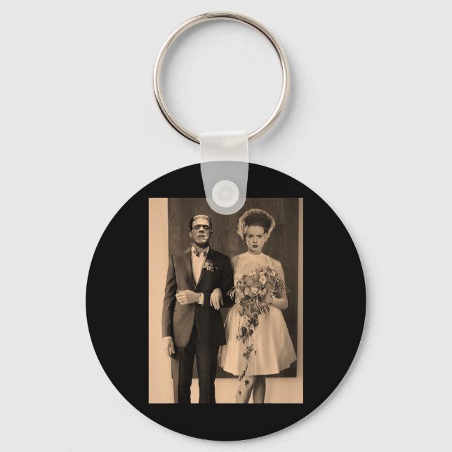 Llavero Día de la Boda Dapper Frankenstein - Hallowee Mons (Anverso)