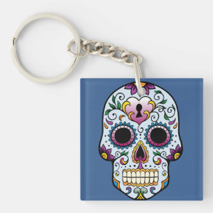 Llavero Día de la Calavera Azucarada Muerta