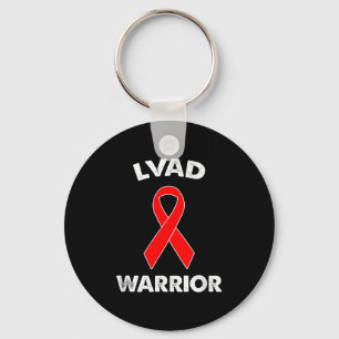 Llavero Día de la cinta roja Lvad Warriortee Ropa Lvad