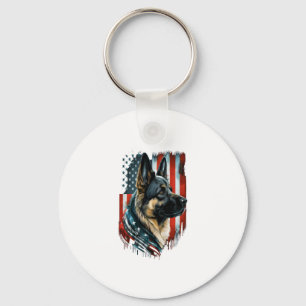 Llavero Día de la Conmemoración Bandera Alemana Americana 