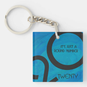 Llavero Día de la Década Azul