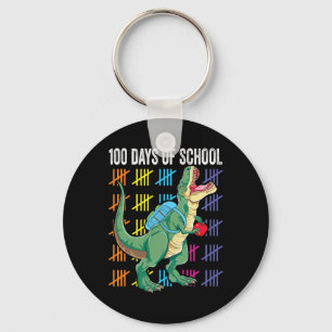 Llavero Día De La Escuela Para Niños Pequeños T-rex