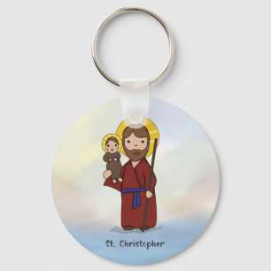 Llavero Día de la Fiesta de San Cristóbal Santo
