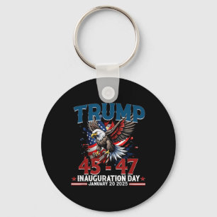 Llavero Día de la Inauguración del Presidente Donald Trump