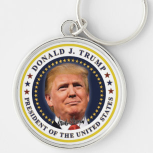 Llavero Día de la Inauguración del Presidente Trump Recuer