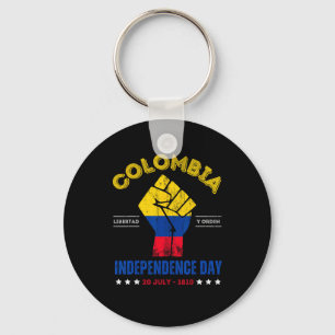 Llavero Día de la Independencia 1810 República de Colombia