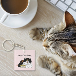 Llavero Día de la Madre Calico Cat