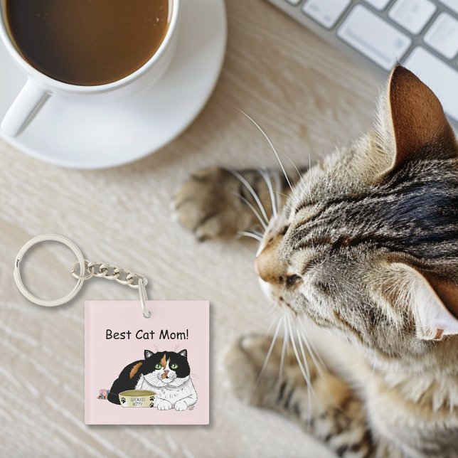 Llavero Día de la Madre Calico Cat (Subido por el creador)