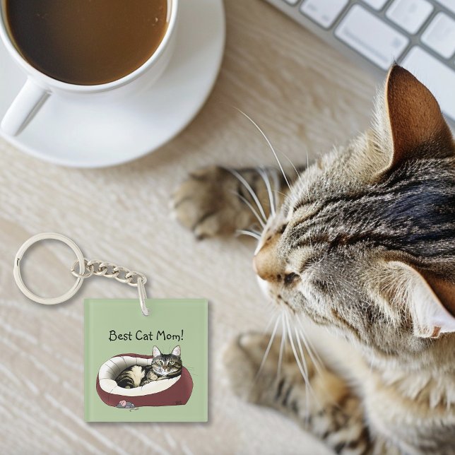 Llavero Día de la madre desde el gato (Subido por el creador)
