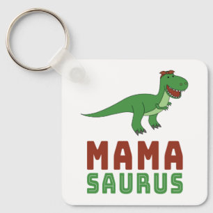Llavero Día de la Madre Mamasaurus Dinosaur Tyrannosaurus 