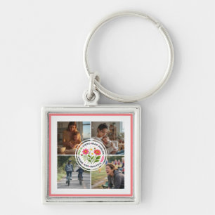 Llavero Día de la Madre Personalizado con Varias Fotos Flo