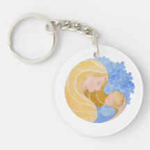 Día de la Madre y el Niño | Keychain