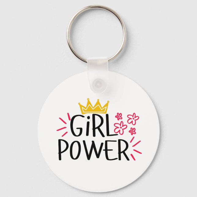 Llavero Día de la Mujer Poder Femenino (Anverso)