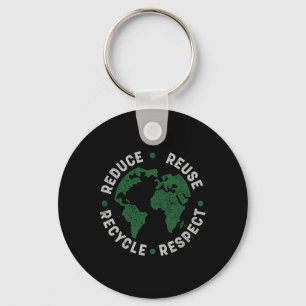 Llavero Día de la Tierra Camisa Profesora Medio Ambiente D