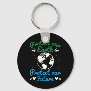 Llavero Día de la Tierra Proteja Nuestra Tierra Proteja Nu