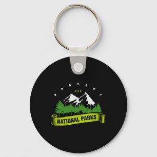 Llavero Día de la Tierra Proteja Nuestros Parques Nacional