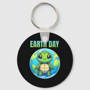Llavero Día de la Tierra Restaurando la tortuga terrestre 