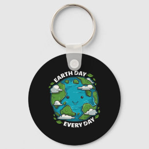 Llavero Día de la Tierra Todos Los Días Cuidado Regalo Amb
