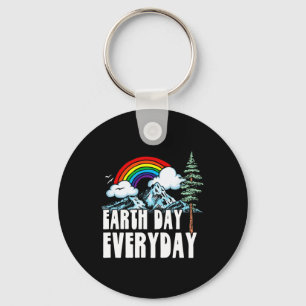 Llavero ¡Día De La Tierra Todos Los Días! La Naturaleza Vi