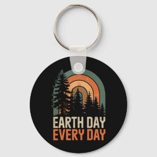 Llavero Día de la Tierra Todos los Días Naturaleza del Arc