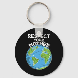 Llavero Día de la Tierra Todos Los Días Respeten A Su Madr