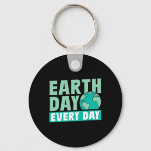 Llavero Día de la Tierra todos los días Salvar el Medio Am