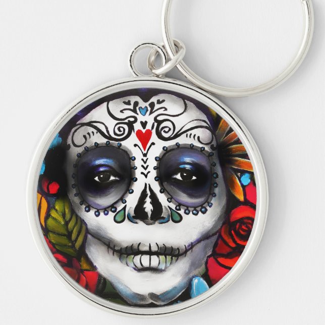 Llavero Día de los Muertos (Frente)