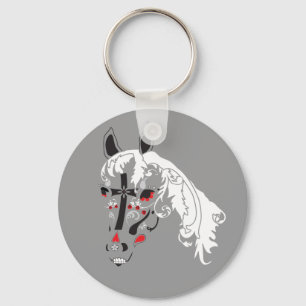 Llavero dia de los muertos caballo