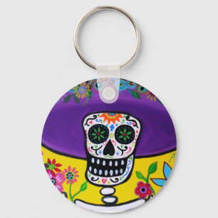 LLAVERO DIA DE LOS MUERTOS CATRINA