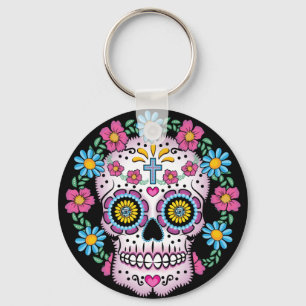 Llavero Dia de los Muertos Skull